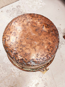 Large antique copper