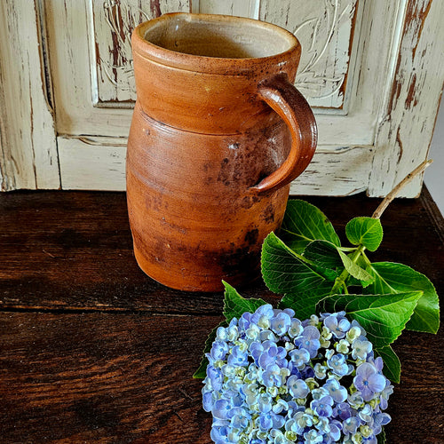 Antique pottery jug