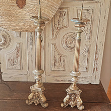 Antique church candlesticks