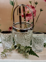 Ice bucket with tongs