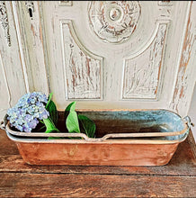 Antique copper poissoniere