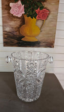 Vintage crystal champagne bucket