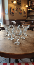Set of 6 vintage bistro glasses SOLD