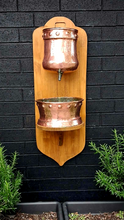 Antique copper lavabo