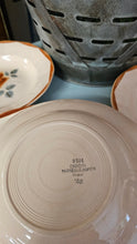 Digoin Sarreguemines dessert plates plus salad bowl