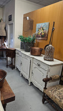Painted vintage enfilade