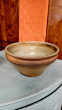 Antique earthenware bowl