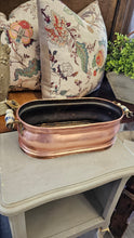 Copper jardiniere