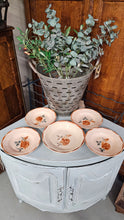 Digoin Sarreguemines dessert plates plus salad bowl