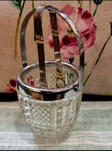 Ice bucket with tongs