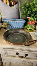 Antique copper baking dish