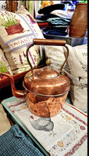 Antique French copper kettle