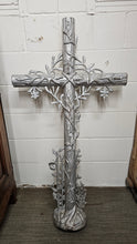 French antique Vineyard Guardian cross