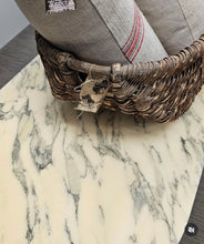 Antique French marble pastry table