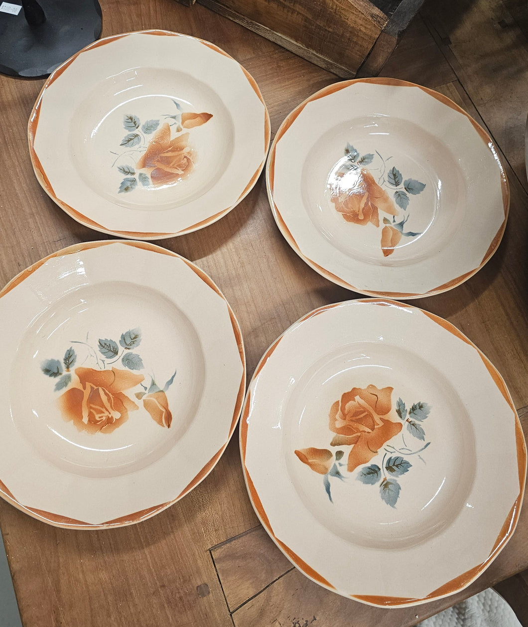 Digoin Sarreguemines dessert plates
