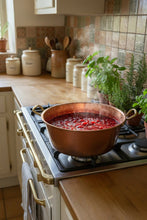 Vintage large preserving pan