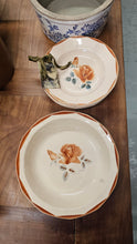 Digoin Sarreguemines dessert plates plus salad bowl
