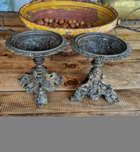 Antique pair of cassolettes