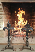 Pair of antique chenets