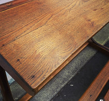 Antique French school desk