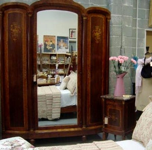 Antique Marquetry Armoire