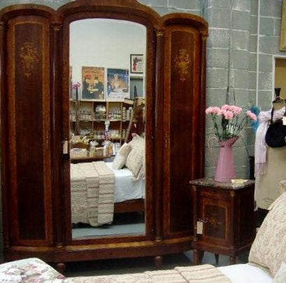 Antique Marquetry Armoire